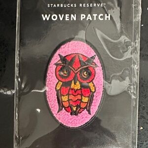 🤑SOLD🤑Starbucks Reserve RSV Patch Owl Seasonal NEW